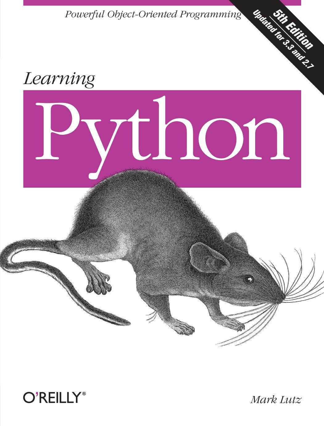 Learning Python 5E