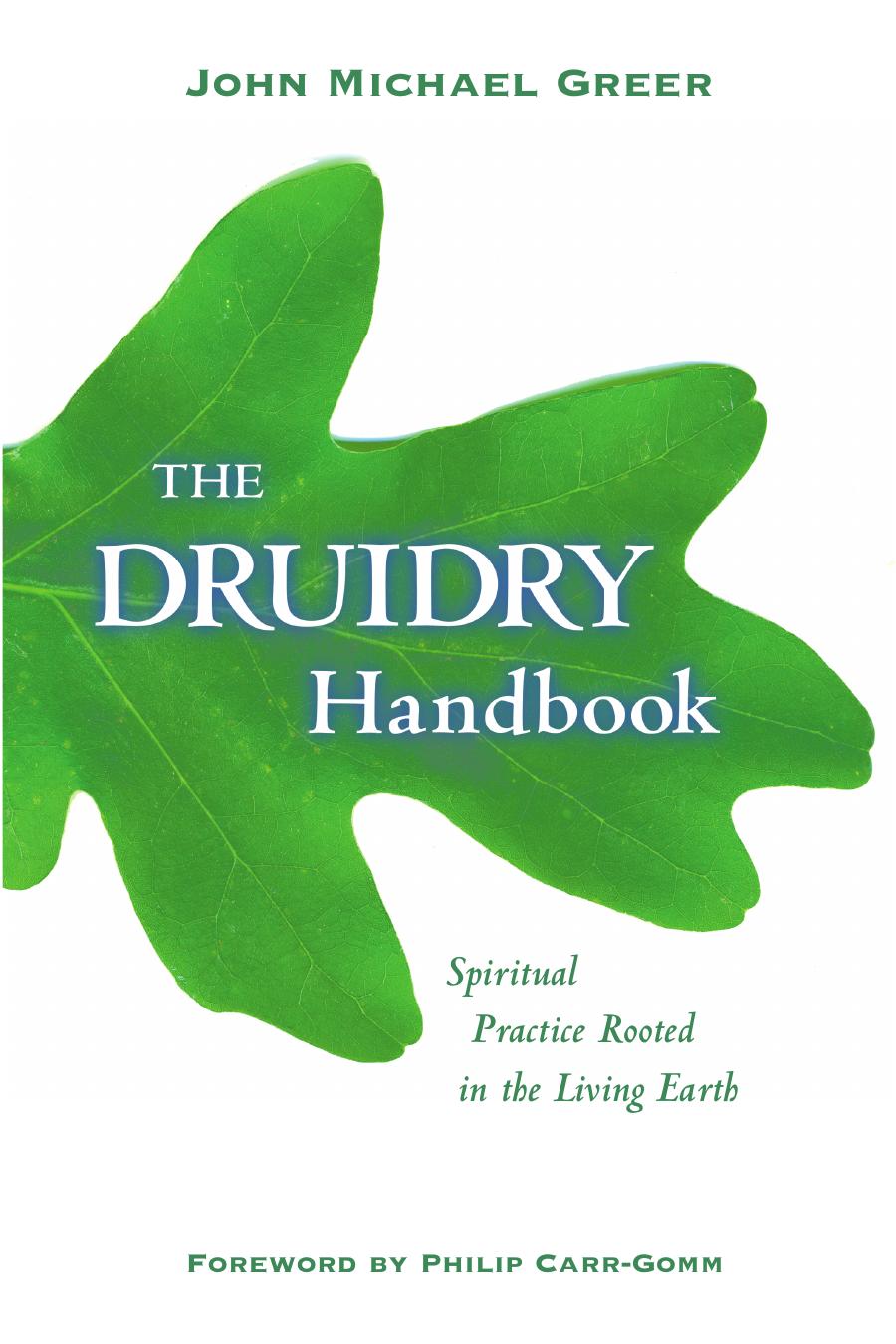 The Druidry Handbook
